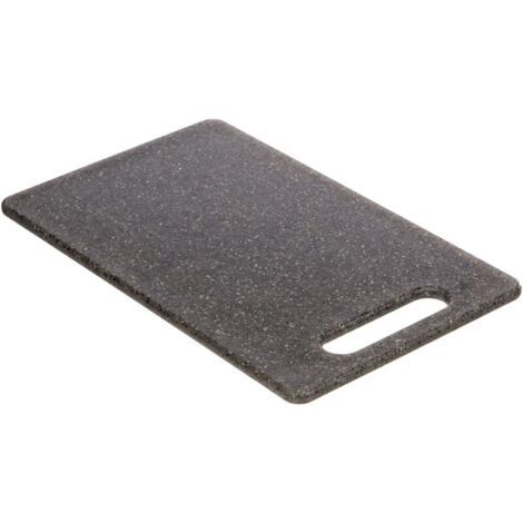 Schneidebrett aus Kunststoff, grau, 25 × 15 × 7 cm (1/4)