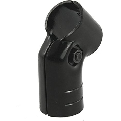 Schwarzer Doppelport-Rohrschellenclip Magerrohr 45-Grad-Anschluss (2e53a41942e18d4637a386369149cd7e)