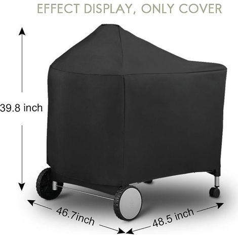 Housse de protection étanche pour barbecue Weber 7152 124x65x101cm