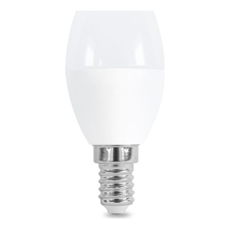 IluminaShop - Bombilla LED Vela C37 E14 6W Blanco Neutro 4000K