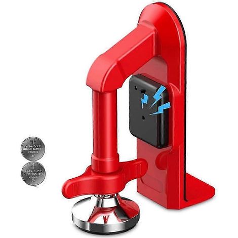 Butée de porte portable avec alarme - Butées de sécurité antivol 80 dB pour le bas de porte (1/5)