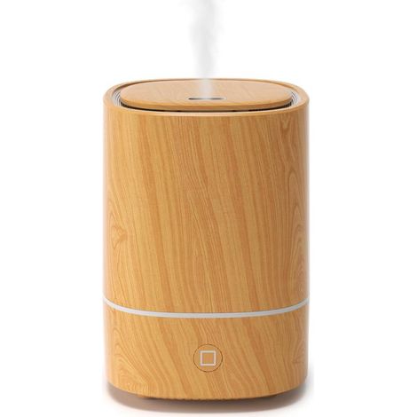 Humidificadores,Difusor de aceites esenciales,difusor de aromaterapia de 125 ml,humidificador de vapor frío con 7 colores de iluminación LED (1/5)
