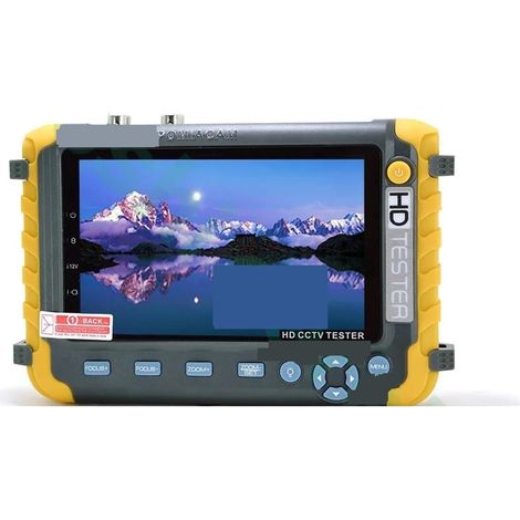 Testeur de vidéosurveillance prenant en charge la caméra IP IV8W 5 Pouces Testeur De Vidéosurveillance Moniteur 8MP TVI AHD CVI CVBS Testeur De Caméra De Sécurité Prise En Charge PTZ VGA Entrée Testeu (1/5)