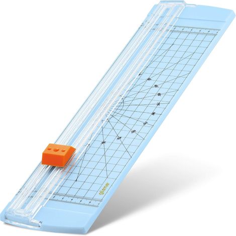 Coupe-Papier 12 Pouces - Coupeur Pour Papier A4 Avec Sécurité Automatique - Pour Coupons Photos Et Papiers Créatifs - 1 Pièce (1/5)