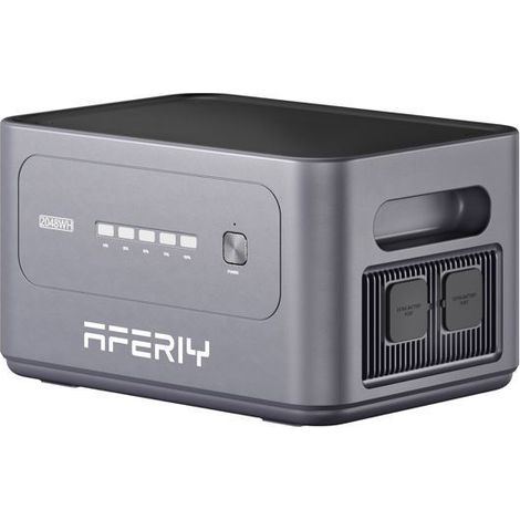 Zusatzbatterie - AFERIY - 2048Wh - Kompatibel mit P280 - 1x P280 kann maximal 4 zusätzliche Batterien unterstützen.