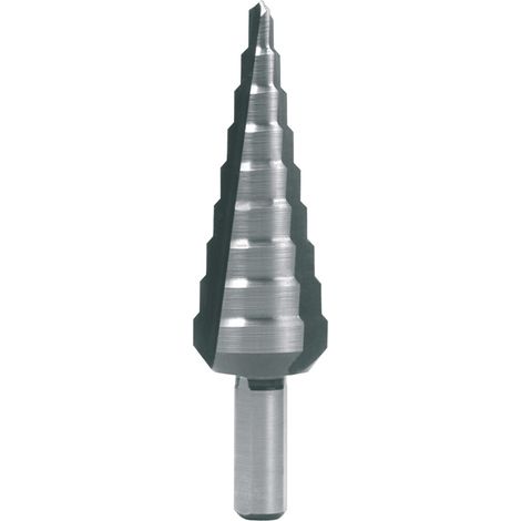 Stufenbohrer Bohrbereich 4-20 mm HSS geradegenutet Schneidenanzahl 3 RUKO (1/5)
