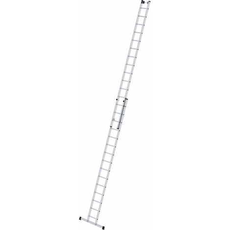 MUNK Schiebeleiter mit Traverse 2x15 Sprossen