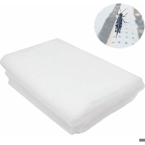 『Simple et pratique』: Le filet anti-insectes est en polyéthylène haute densité, étiré et tissé. Le filet de protection co
