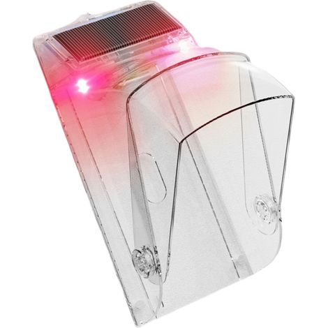 Protection pour sonnettes solaires avec alarme et protection contre la pluie-AquaForge