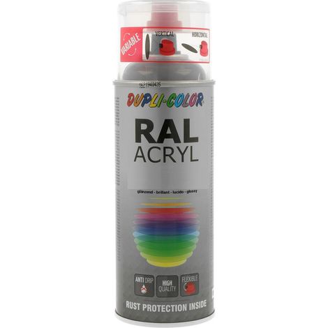 Peinture Acryl Ral6003 Brillant 400 Ml Dupli Color Vert olive