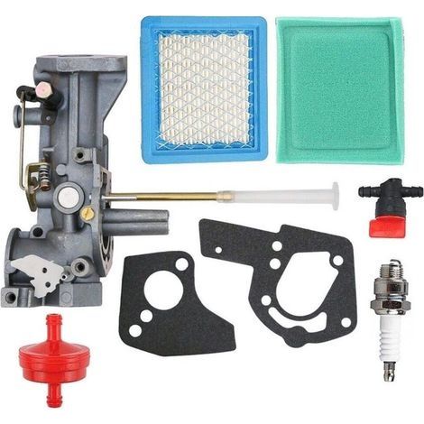 Carburateur de rechange pour moteurs Briggs & Stratton, références 498298, 692784, 495951, 492611, 495426, 490533, compatible avec les moteurs 5 CV. (1/4)