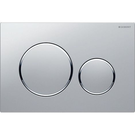 Sigma20 Double-Touch-Abzugsplatte, Chrom matt / glänzend (115.882.JQ.1) (1/5)
