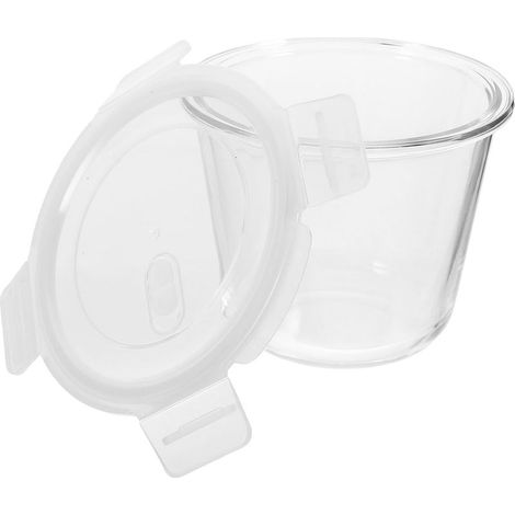 Bols en verre TIDTALEO 700 ml avec couvercle et joint hermétique (1/5)