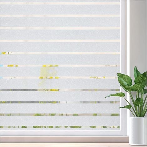 Fenêtre givrée bande de film, 44, 5 x 300 cm), sans colle, statique, coloré, anti-UV, autocollant, polyvalent et pratique (1/5)
