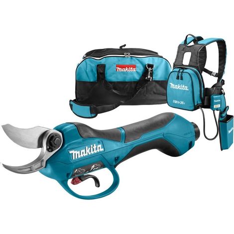 Makita – Sécateur électrique 36V pour branches jusqu'à 25mm – Moteur puissant 250N – Poignée Soft Grip – DUP362Z
