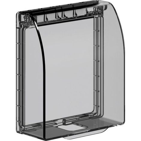 Copertura impermeabile in plastica per interruttore a parete - Coperchio per scatola di derivazione idraulica a scomparsa, copripresa, protezione dagli schizzi, accessorio universale per bagno/cucina  (1/3)