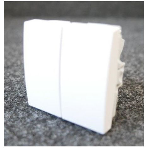 Double interrupteur va-et-vient Altira 16A blanc polaire (ALB44056)