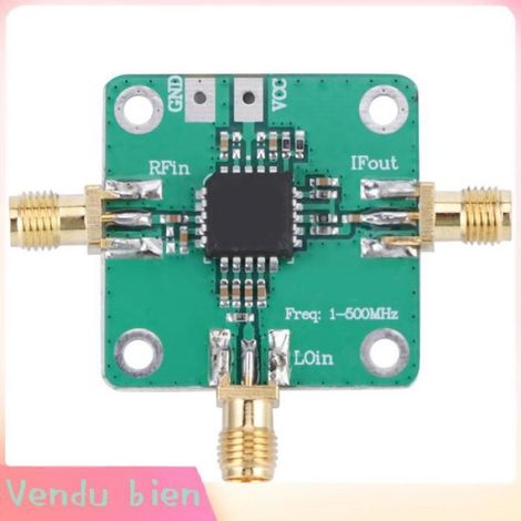 Garosa Module mélangeur RF Carte de Mixage RF, Module D'amplificateur Inverseur Haute Fréquence AD831 quincaillerie transformateur (1/4)