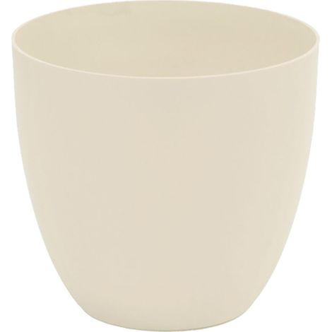 Injektionstopfschale 38 cm, Farbe Ecru