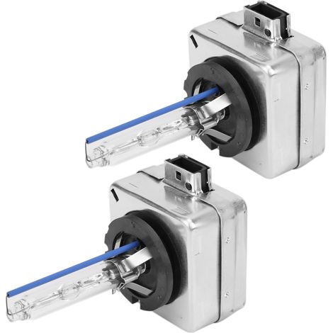 Lot de 2 ampoules HID D3S8000K 12V 35W avec verre de quartz anti-UV pour motos et voitures (1/5)
