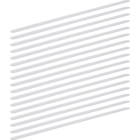 Bandes antidérapantes set de 18 longueur 40 cm escalier carrelage autoadhésif douche, transparent (1/5)