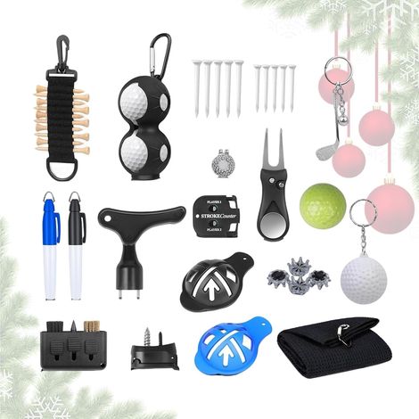 Christmas Advent Calendar Gift Box 24 Compartments Golf Family Christmas Gift Idea (1/5)