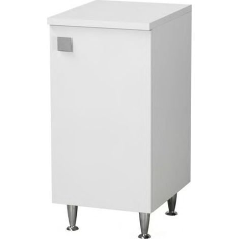 Mobile per cucina Bianco Frassinato 1 anta apertura sinistra Cm 40x50xH 83,5 - consegnato già montato (1/2)