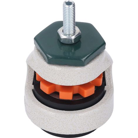 Roulette à tige de nivellement, diamètre extérieur 40 mm, filetage M8, base en caoutchouc, hauteur réglable, pour machine de nivellement. (1/5)