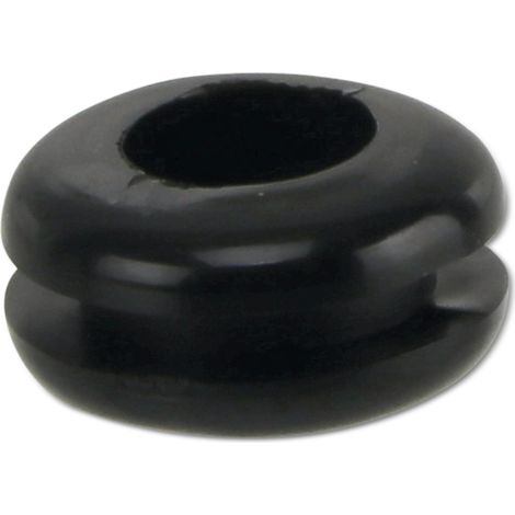 KSS Passe-câble PVC souple, noir, épaisseur de plaque 2,3, diamètre du trou 7,8, fermé, 1 pièce (1/2)