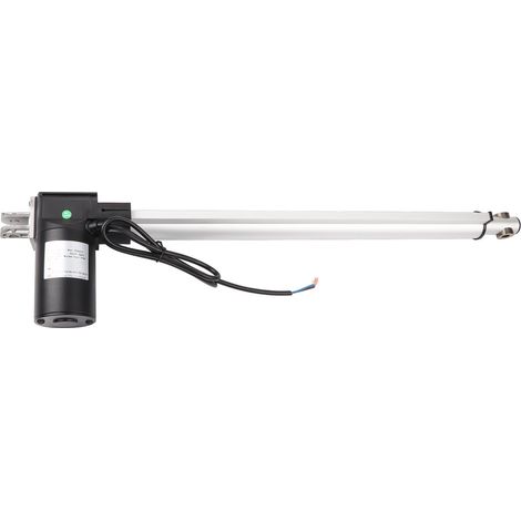 Vérin électrique linéaire 12V 6000N course 450mm pour levage auto, moteur DC haute performance, vérin poussée 600kg, tige télescopique 450mm, idéal portail, hayon, équipement véhicule (1/5)