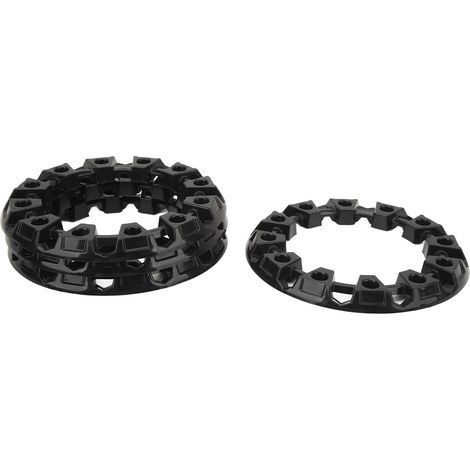 4 universelle Radnabenkappen/Felgenschutz für 6-Zoll-Quad-Karts (Außendurchmesser 170 mm, Innendurchmesser 110 mm) (1/5)