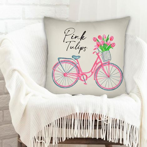 Housse de coussin pour canapé maison douce confortable pour décoration de mariage