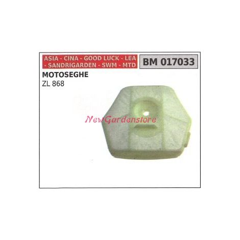 Filtro aria CINA motore motosega ZL 868 017033