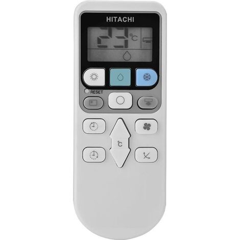 Télécommande de climatiseur universelle RAR-3V2 – Compatible Hitachi – Alimentation 2 piles AAA – Programmation simple avec minuterie (1/5)