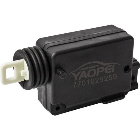 Actionneur de Verrouillage Central pour Megane Scenic Clio 2, Actionneur de Verrouillage de Porte à Moteur 2 Broches 7702127213 (1/5)