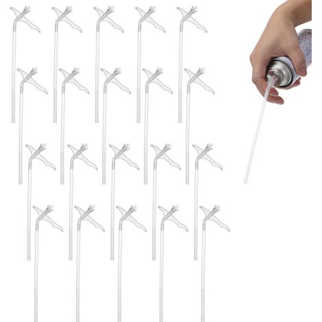 Tube Mousse, Kit de 20 Tubes de Pulvérisation pour Mousse, Buses de Rechange pour Mousses de Montage, Mousses de Construction (1/5)