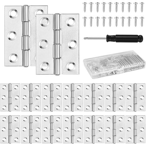 Stainless Steel Hinges 44 mm for Doors, Cupboards, Cabinets (1/5)