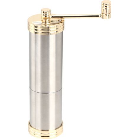 Moulin à café manuel portable en acier inoxydable, outil de broyage de grains de café pour la maison et le bureau (1/3)