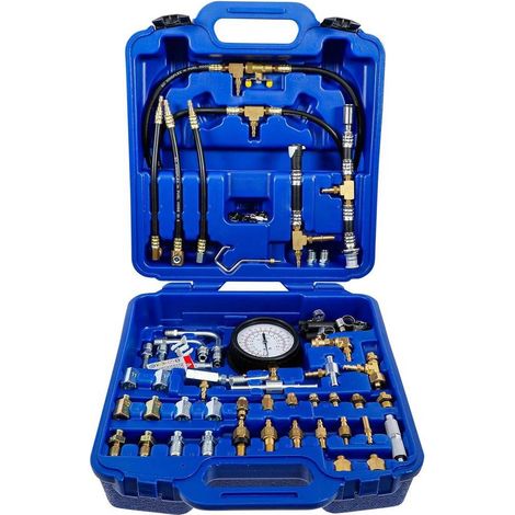 Compressiomètre Essence 0-8 bar - Mesure Précise de la Compression Moteur, Pro - D-Work (1/5)