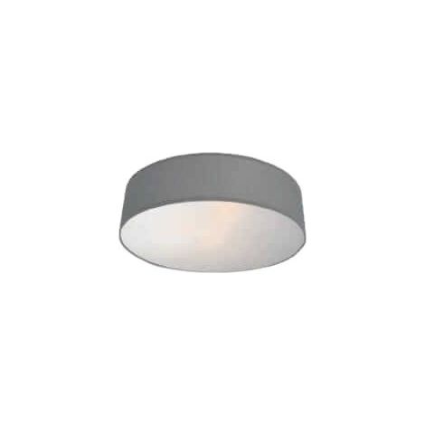 Plafonnier Alto 40 cm 3xE14 gris tissu Light Prestige (1/2)