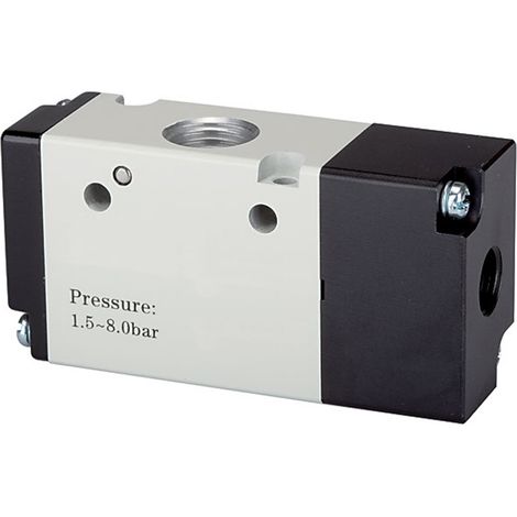 Riegler 3/2-Wegeventil, pneumat., »3A«, monostabil, NO, G 1/8, 500l/min (1/3)