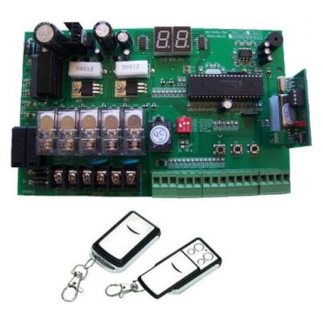 Carte électronique de remplacement pour automatisme de portail 12v