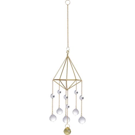 Attrape-soleil en cristal, lustre suspendu en cristal, décoration prismatique pour la maison, les plantes de mariage et la voiture