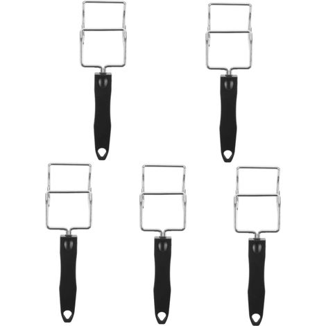 5 Pièces Décapant de plaque de four à ondes lumineuses pince de cuisine Plateau de cuisson pince à friteuse à préhenseur de plaque de four clip antidérapant pour plaque de four (1/5)