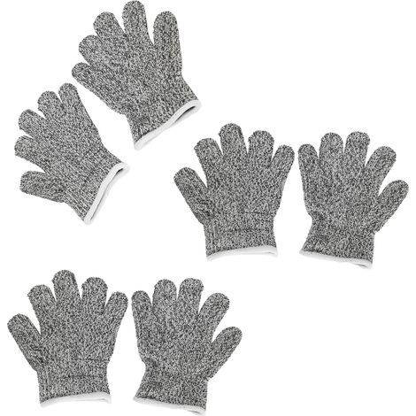 Gants Anti-Coupures Enfant 3 Paires - Protection Jardinage et Loisirs Extérieurs (1/5)