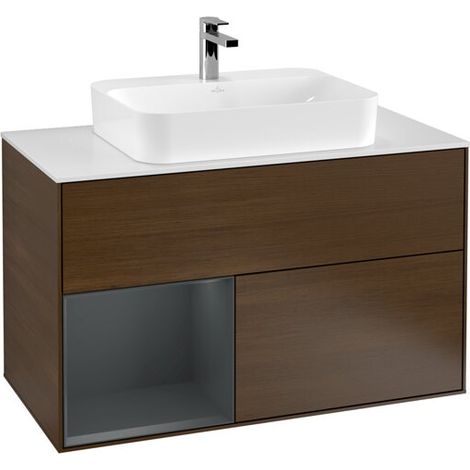 Villeroy & Boch G361HGGN Meuble sous-lavabo Finion G36 (1/2)