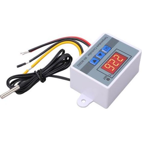 Digitales Thermostat mit wasserdichter Sonde – Heiz-/Kühlungssteuerung, 10 A, 110–220 V, 1500 W (1/5)