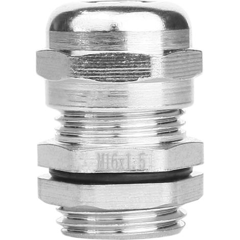 Kabelverschraubung M16 4-8MM IP68 Messing vernickelt (1/2)