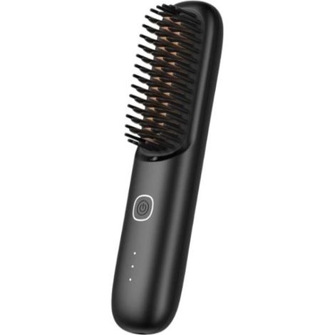 Lisseur à ions négatifs (noir) - Lisseur et boucleur portable sans fil (1/5)