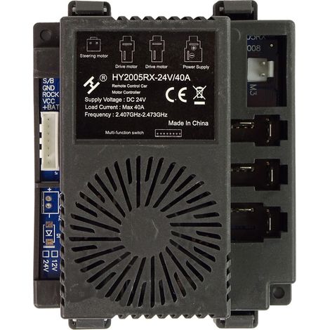 Unidad de control HY2005RX-24V/40A para un vehículo con batería BLT206 XB-2118.